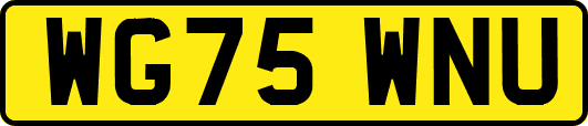 WG75WNU