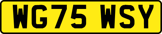 WG75WSY