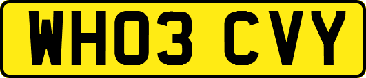WH03CVY