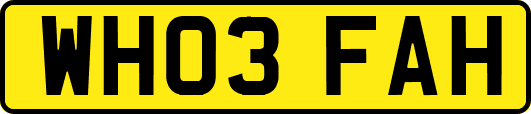 WH03FAH