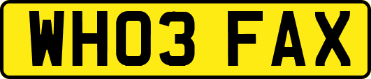 WH03FAX