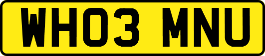 WH03MNU