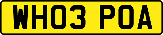 WH03POA