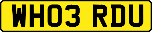 WH03RDU