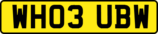 WH03UBW