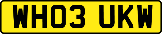 WH03UKW
