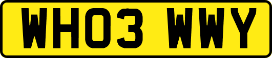 WH03WWY