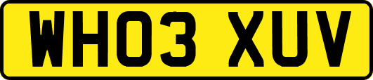 WH03XUV