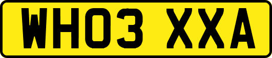 WH03XXA