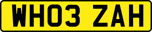 WH03ZAH