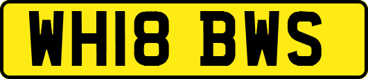 WH18BWS