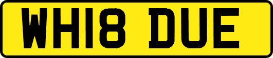 WH18DUE