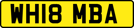 WH18MBA