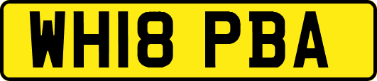 WH18PBA