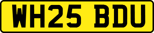 WH25BDU