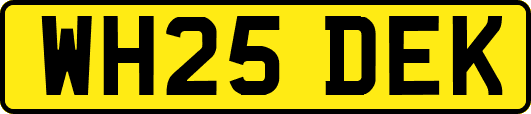 WH25DEK