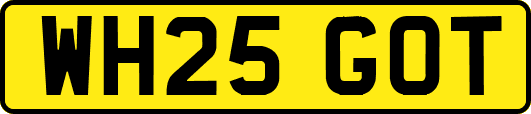 WH25GOT