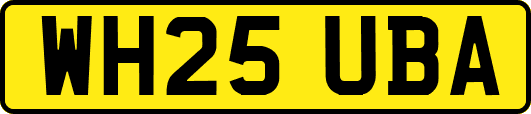 WH25UBA