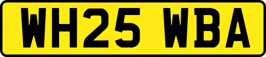 WH25WBA