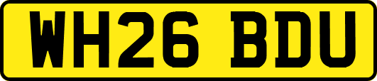 WH26BDU