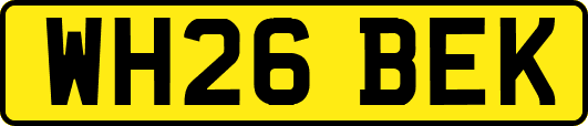 WH26BEK
