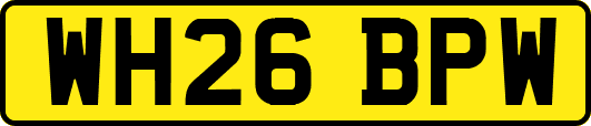 WH26BPW
