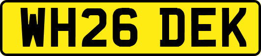 WH26DEK