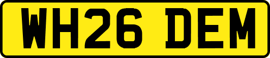 WH26DEM