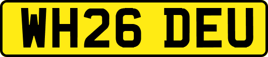 WH26DEU