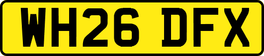 WH26DFX