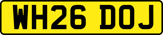WH26DOJ