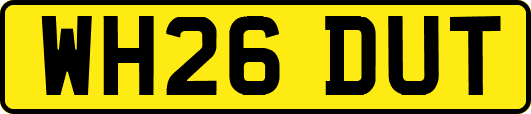 WH26DUT