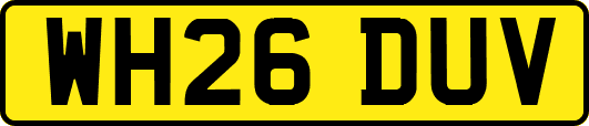 WH26DUV