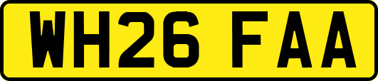 WH26FAA