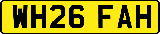 WH26FAH