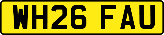 WH26FAU