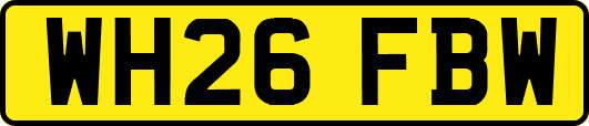 WH26FBW