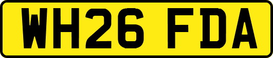 WH26FDA