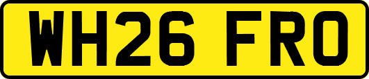 WH26FRO