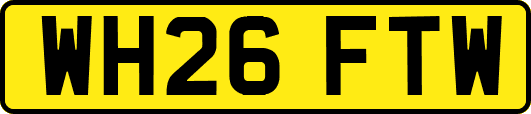 WH26FTW