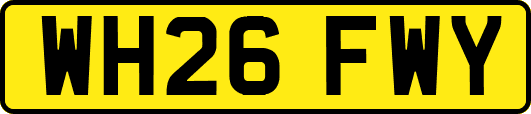 WH26FWY