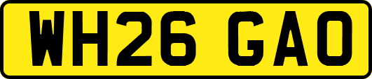 WH26GAO