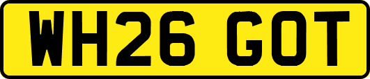WH26GOT
