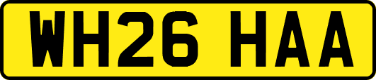 WH26HAA