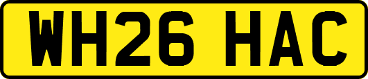 WH26HAC