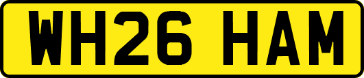 WH26HAM