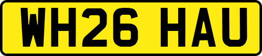 WH26HAU