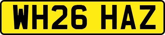 WH26HAZ