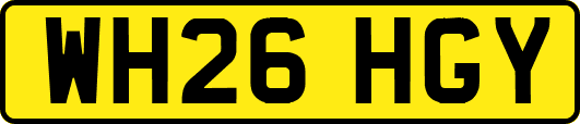 WH26HGY