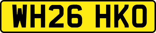 WH26HKO